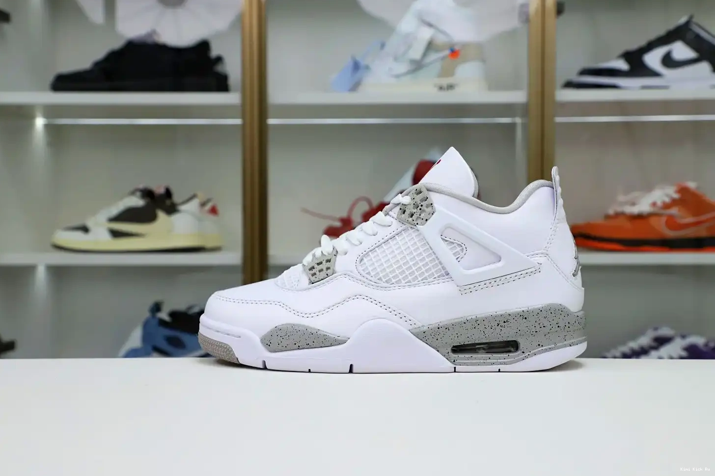 AIR JORDAN 'WHITE 4 OREO' RETRO Kimikick 0720